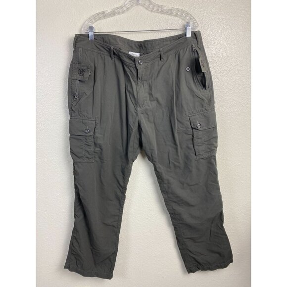 Clothing Arts Cargo Pants P Cubed Pick-Pocket Proof Men size 38x30 Nylon Outdoor